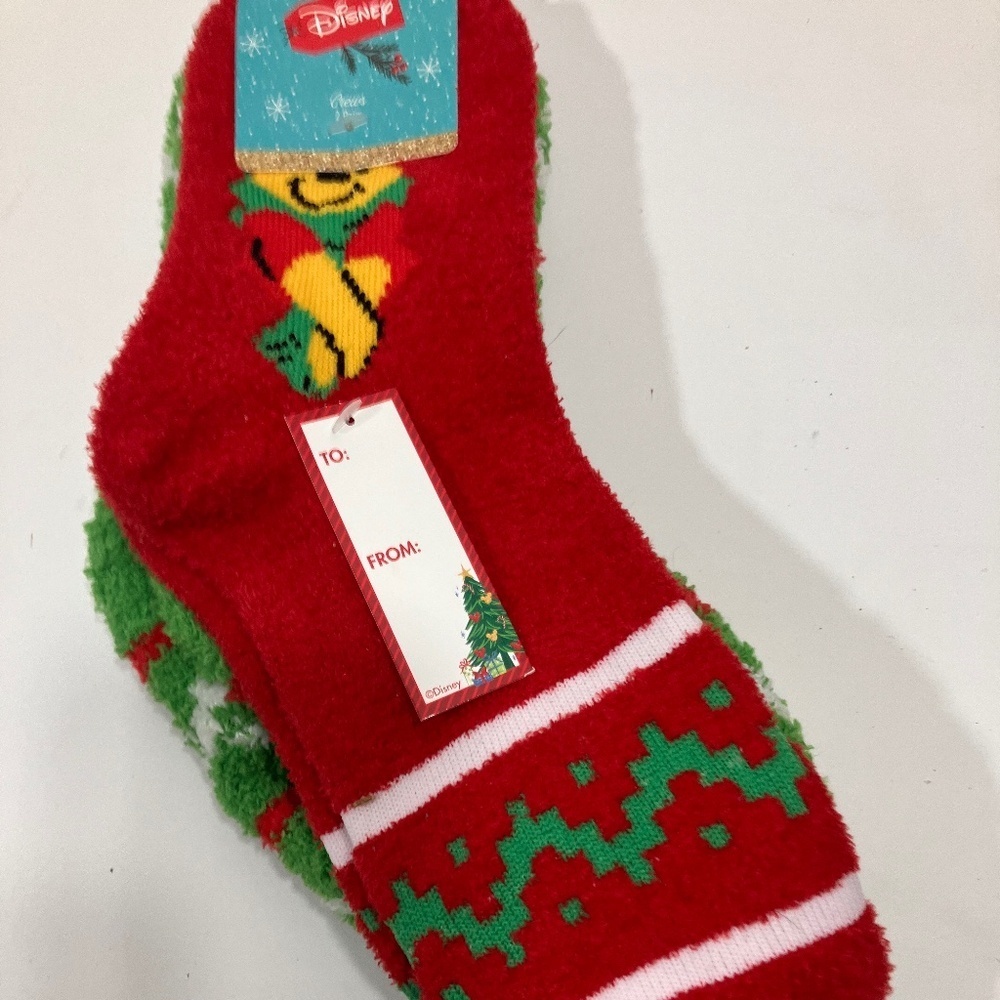 Winnie the Pooh Holiday Socks